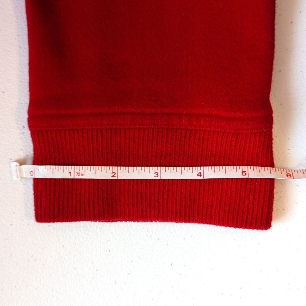 VTG Pacer Karen Scott Women's Zip Jacket Size XL Petite Red Black Pockets - Picture 9 of 11